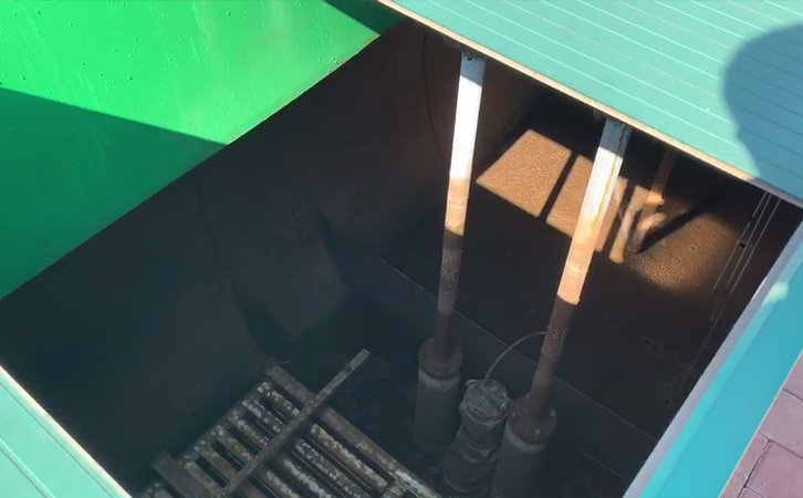 圖二：一體化污水處理設備采用沉水風機的優點